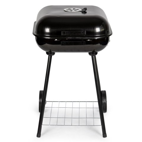 Grill węglowy ogrodowy z pokrywą na zawiasach + kółka MultiGarden