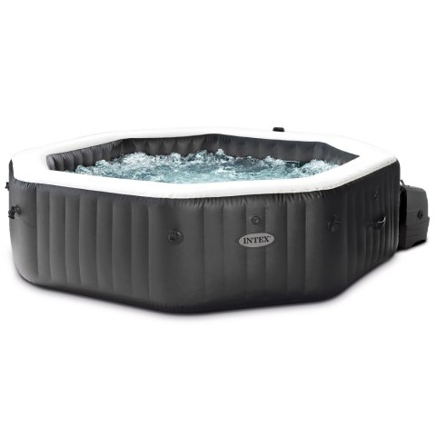 Dmuchane jacuzzi ośmiokątne hydromasaż 6 os. 218x71 cm akcesoria premium INTEX 28462
