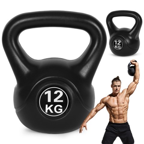Kettlebell kettle 12 kg do ćwiczeń hantla kula odważnik obciążenie ciężar fitness ModernHome Kettlebell kettle 12 kg do ćwiczeń hantla kula odważnik obciążenie ciężar fitness ModernHome