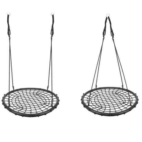 Huśtawka bocianie gniazdo 100 cm Czarne Huśtawka bocianie gniazdo 100 cm Czarne