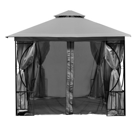 Namiot pawilon ogrodowy 2w1 3x3 m moskitiera i pełne ściankiMultiGarden