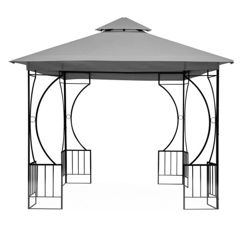 Namiot pawilon ogrodowy 2w1 3x3 m moskitiera i pełne ściankiMultiGarden