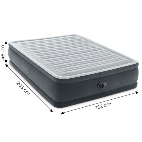 Materac dmuchany 203x152 cm z pompką INTEX 64414ND Materac dmuchany 203x152 cm z pompką INTEX 64414ND