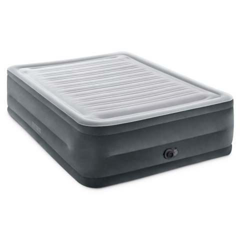 Materac łóżko do spania dwuosobowy z pompką automatyczną 203x152 cm INTEX 64418ND Materac łóżko do spania dwuosobowy z pompką automatyczną 203x152 cm INTEX 64418ND