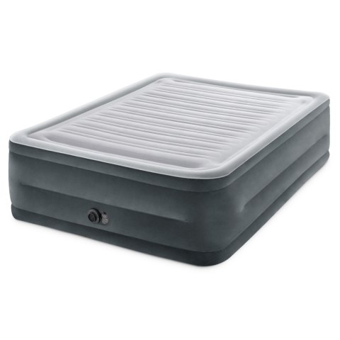 Materac łóżko do spania dwuosobowy z pompką automatyczną 203x152 cm INTEX 64418ND Materac łóżko do spania dwuosobowy z pompką automatyczną 203x152 cm INTEX 64418ND