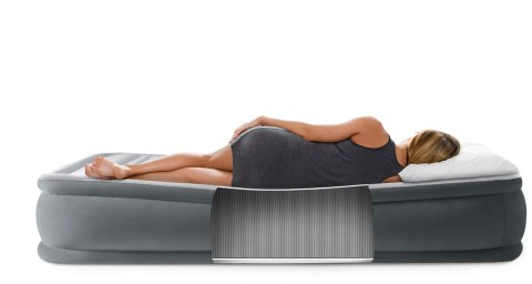 Materac łóżko 191x99 cm z pompką 1-osobowy Comfort 67766ND